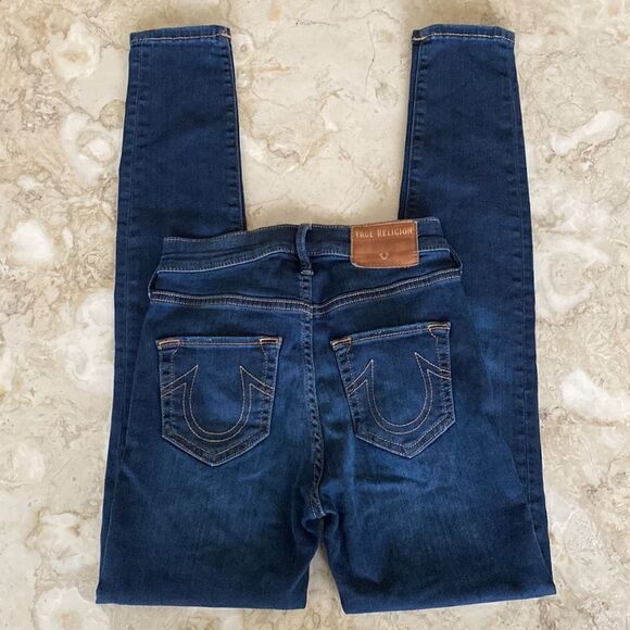 True Religion Halle High Rise Super Skinny Jeans - Picture 4 of 14